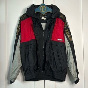 Vintage Descente Racing Team Skiing Windbreaker Jacket - L